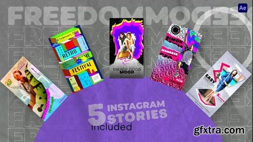 Videohive Retro Instagram Stories 43753080