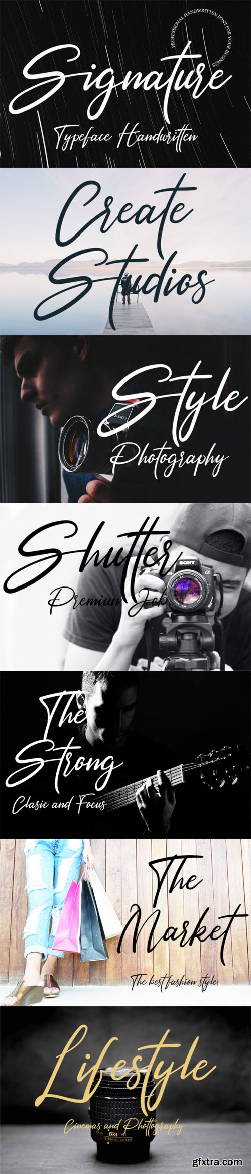 Signature - Casual Handwritten Typeface Signature - Casual Handwritten Typeface