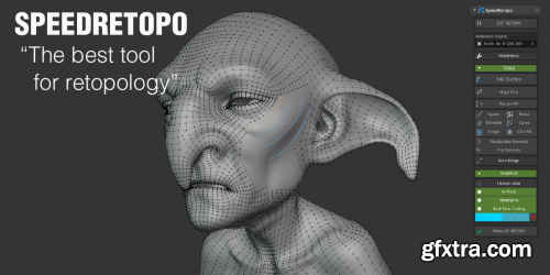 Speedretopo v 0.18 - Blender Plugin