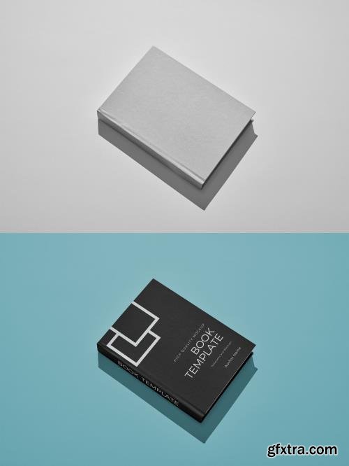 Hardcover Linen Book Mockup with Different Color Options 502472552 » GFxtra