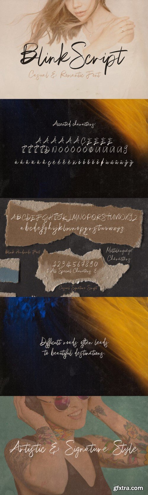 Blink Handwritten Script