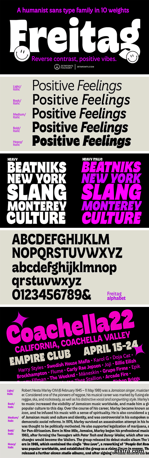 Freitag Font Family Freitag Font Family