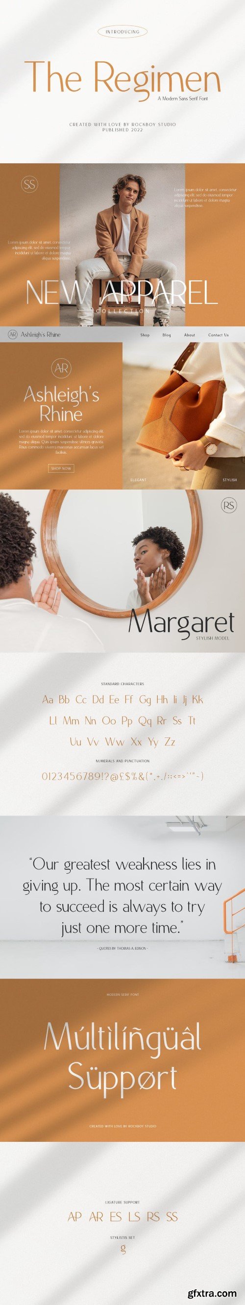 The Regimen - Business Font