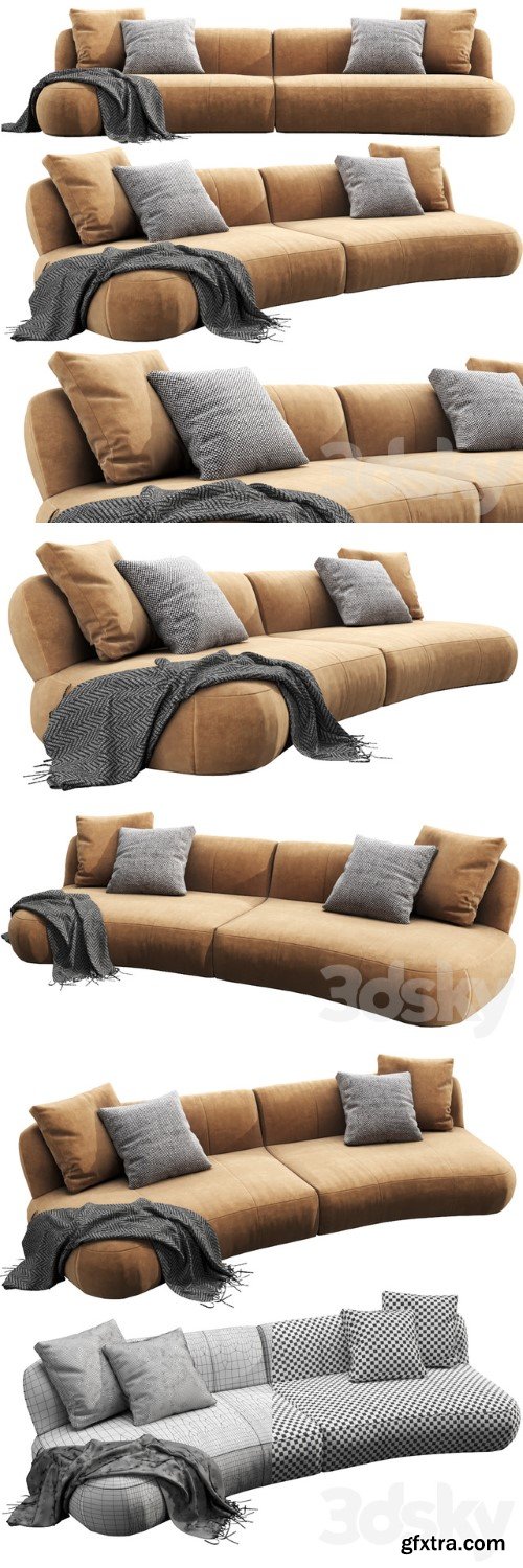 Molteni&C Surf Comp 1 | Vray+Corona