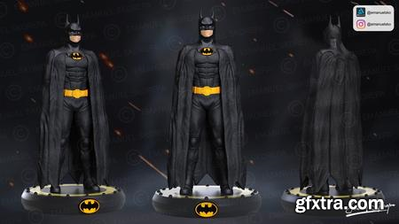 Batman (Michael Keaton) by Emanuel Skorepa – 3D Print Model
