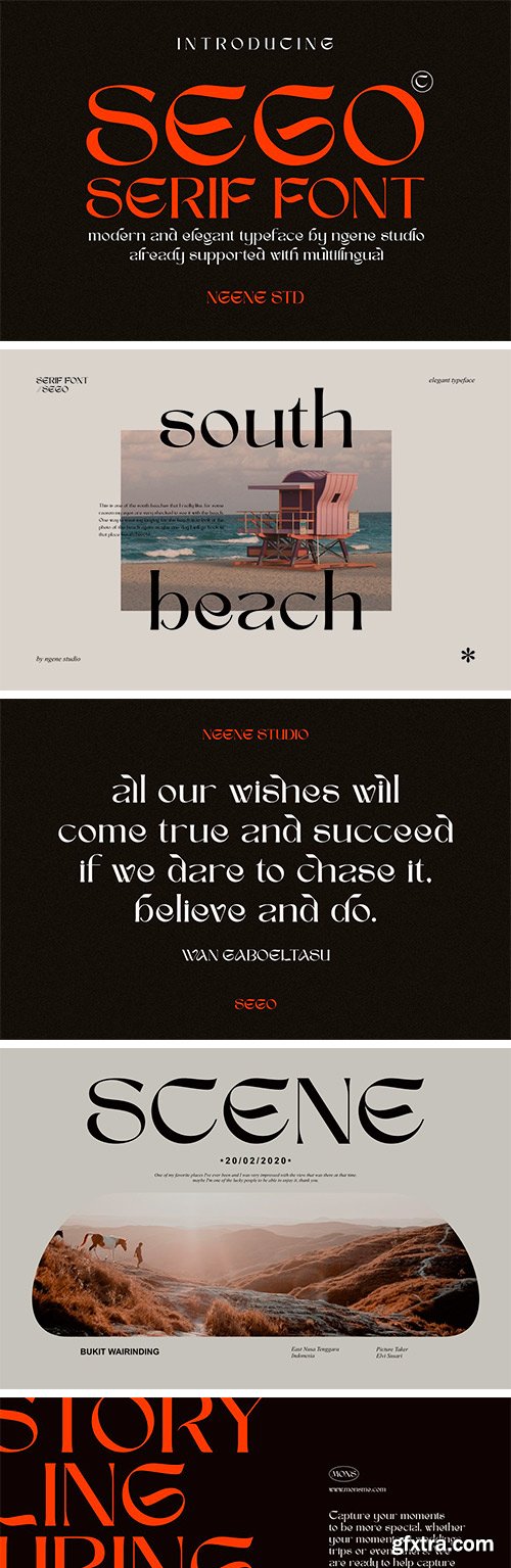 Sego Serif Font Sego Serif Font