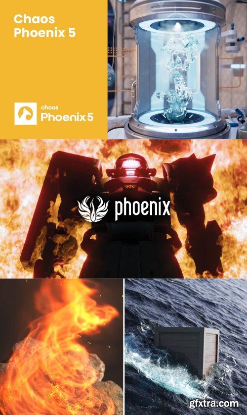 Chaos Phoenix 5.10.00 for V-Ray 6 for 3DS Max 2018-2023