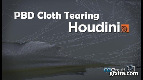 CGCircuit - PBD Cloth Tearing in Houdini