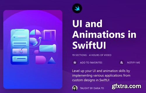 DesignCode - UI and Animations in SwiftUI