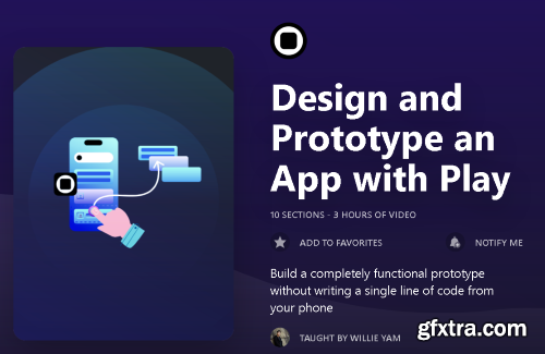 DesignCode - Design and Prototype an App with Play