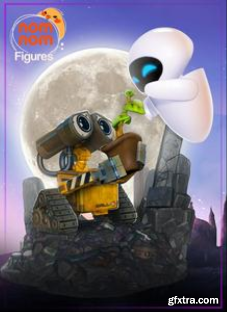 Chibi Wall-e and Eve – 3D Print Model