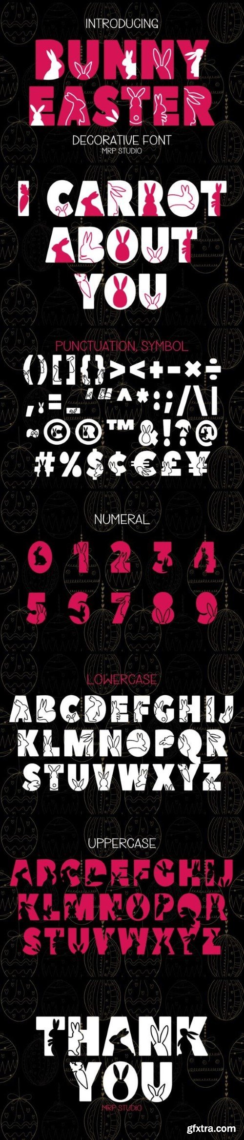 Bunny Easter Font