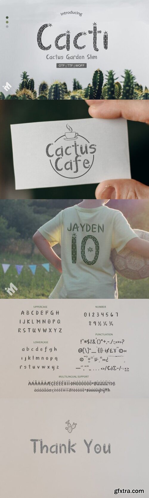 Cacti Font