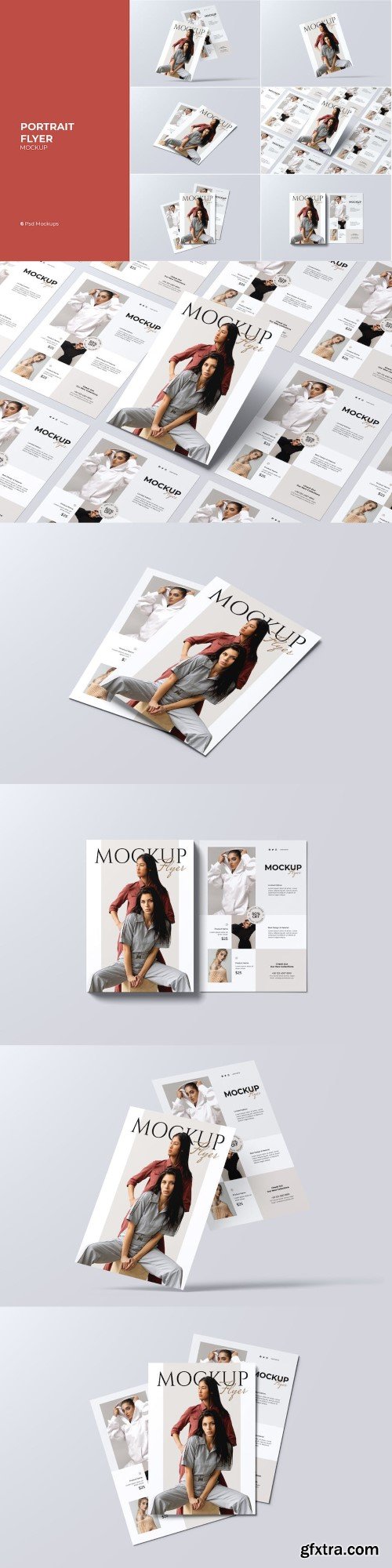 Portrait Flyer Mockup