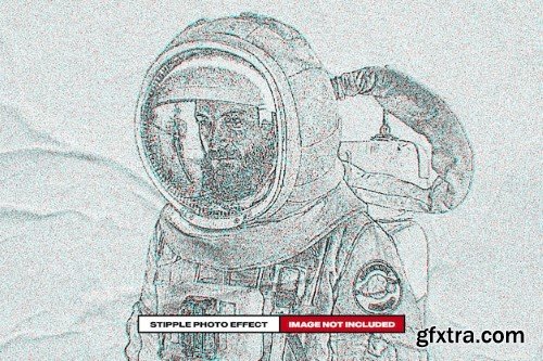 Stipple photo effect