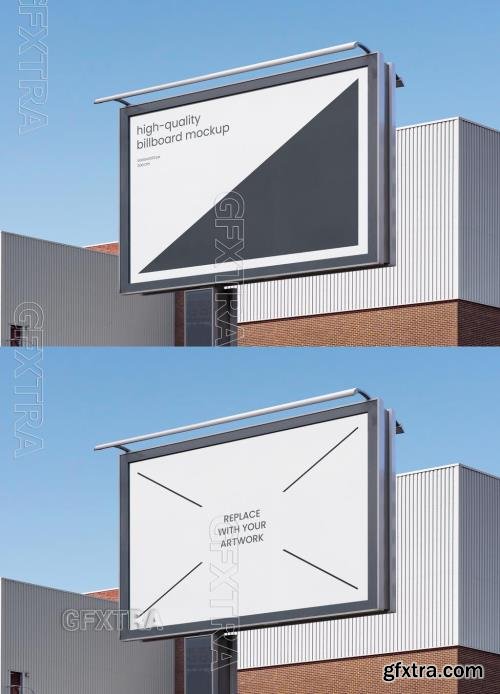 Billboard Street Outdoor Poster Mockup Template 545789273