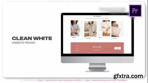 Videohive Clean Website Promo 43126739