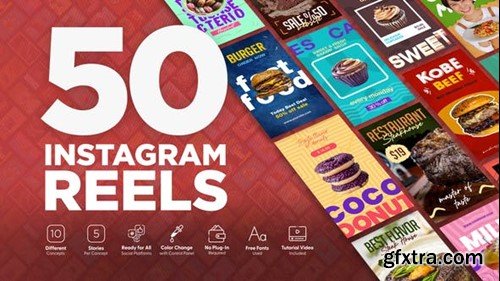 Videohive Food Instagram Reels 43900679 Videohive Food Instagram Reels 43900679