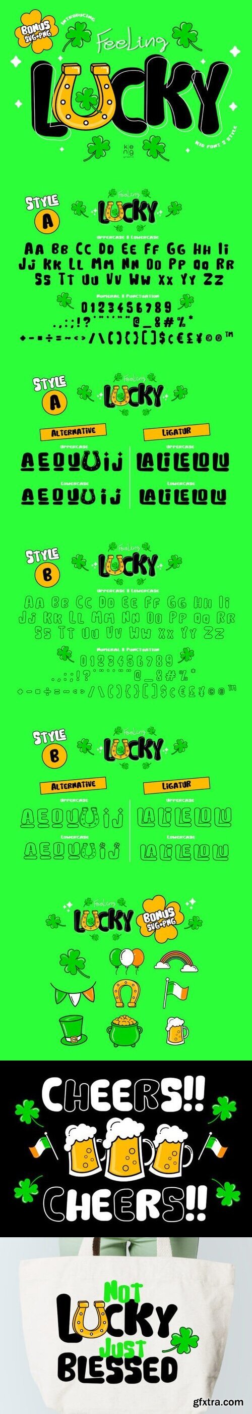Felling Lucky Font