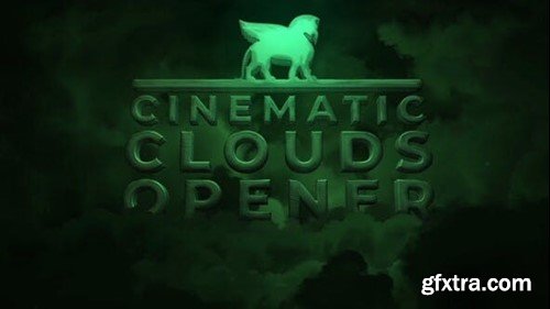 Videohive Cinematic Thunder Clouds Opener 24146328