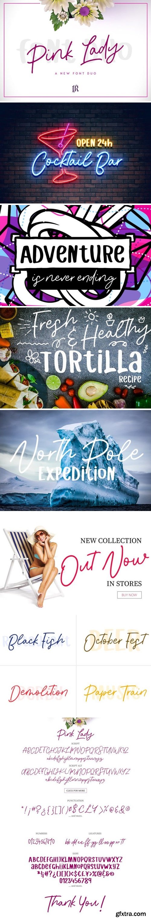 Pink Lady Font