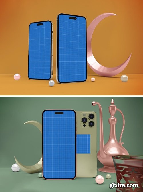 Ramadan iPhone Screen Mockup