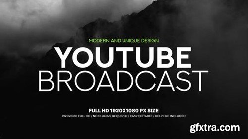 Videohive Youtube Broadcast 43932265 Videohive Youtube Broadcast 43932265