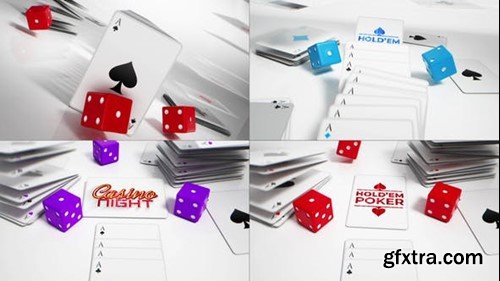 Videohive White Playing Cards Online Logo Reveals 43969009 Videohive White Playing Cards Online Logo Reveals 43969009