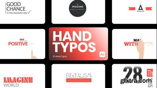 Videohive Hand Typos for After Effects 44085350 Videohive Hand Typos for After Effects 44085350