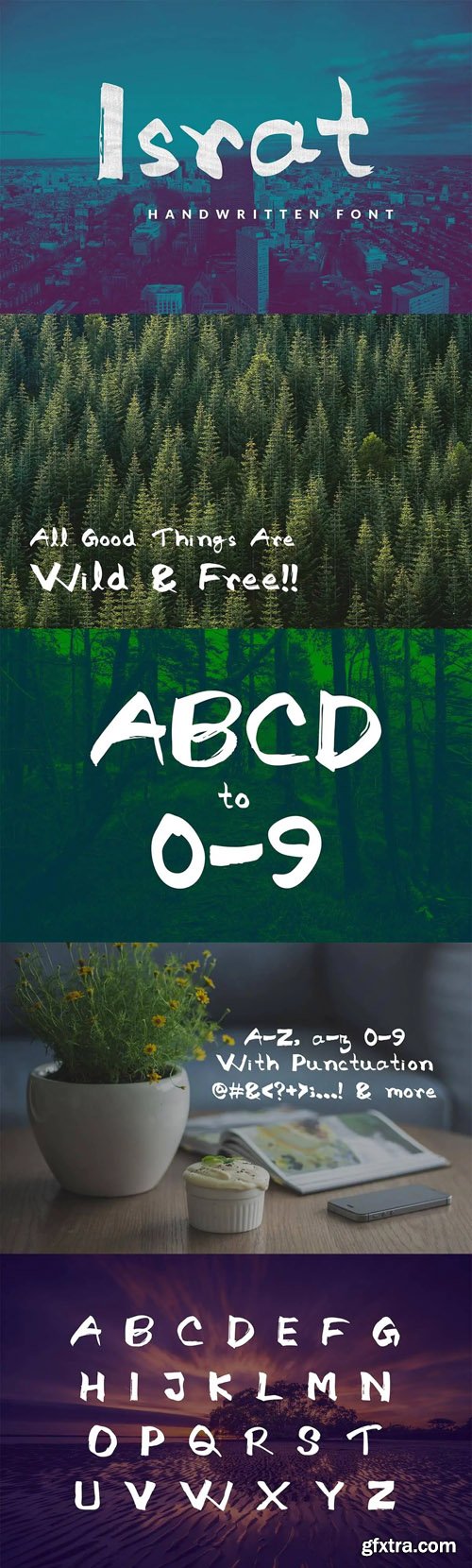 Israt - Quirky Semi-brushed Handwritten Font Israt - Quirky Semi-brushed Handwritten Font