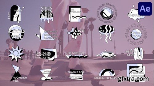 Videohive Abstract Modern Titles for After Effects 43979088