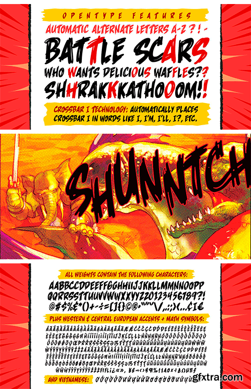Savage Sword Font Family Savage Sword Font Family