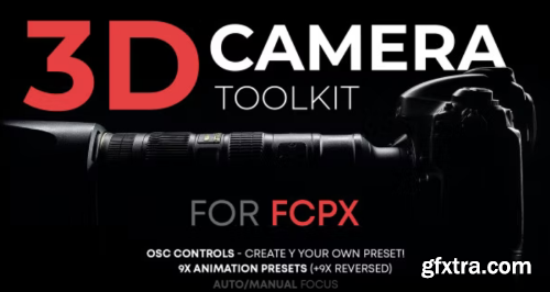 3D Camera Rig for Final Cut Pro