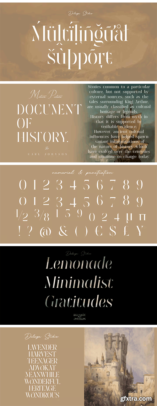 Moguine Serif Font Family Moguine Serif Font Family