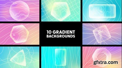 Videohive Gradient Glass Backgrounds 44107204 Videohive Gradient Glass Backgrounds 44107204