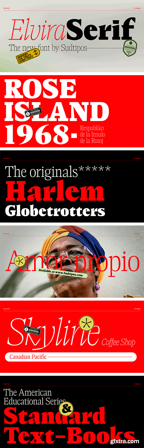 Elvira Serif Font Family Elvira Serif Font Family