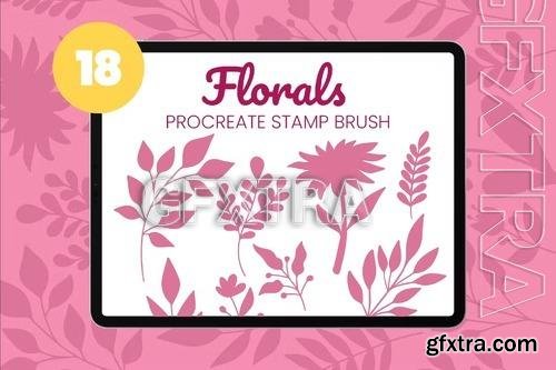 Florals Procreate Stamp Brush Vol2 VS2G3PH