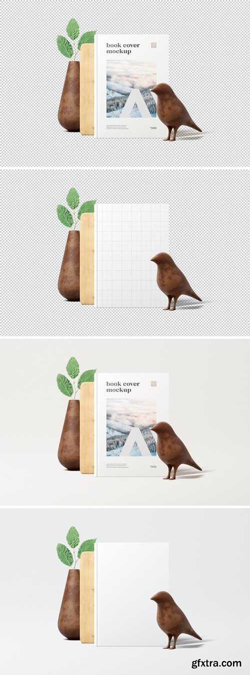 Book Cover Mockup Z4JJ6RU