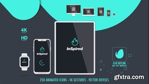 Videohive Flat Outline Web App Mock-Up v2 18132775 Videohive Flat Outline Web App Mock-Up v2 18132775