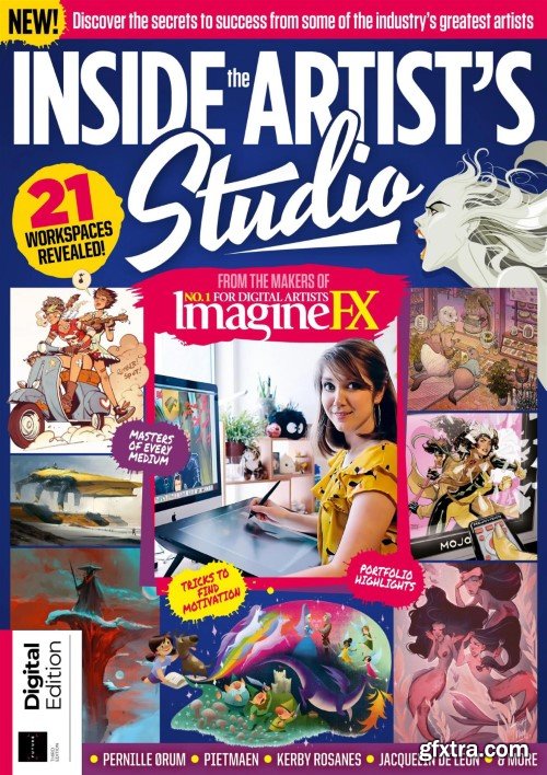 ImagineFX: Inside The Artist\'s Studio - 3rd Edition, 2023