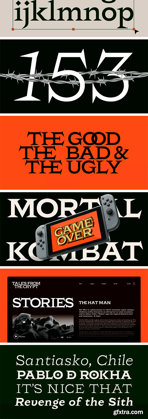 Rokha Font Family Rokha Font Family