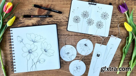 Botanical Drawing for Beginners How to Draw Simple Flowers