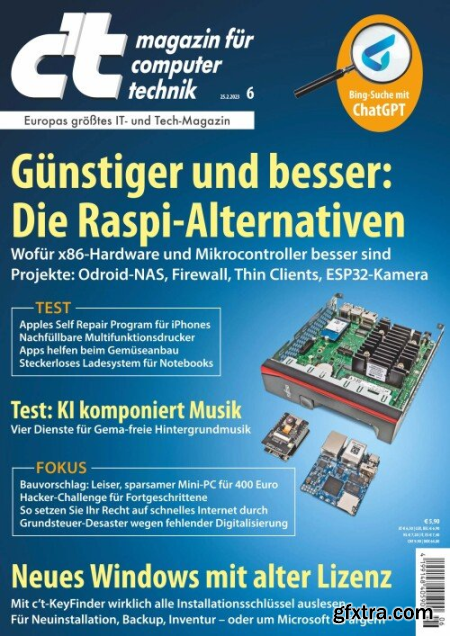 c\'t Magazin fur Computertechnik - 24 Februar 2023