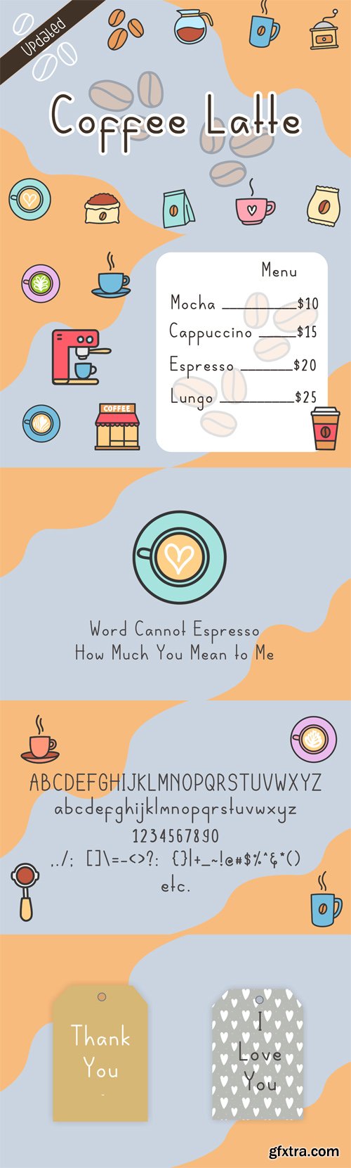 Coffee Latte Font Coffee Latte Font