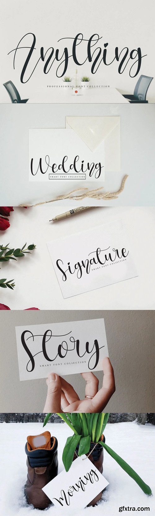 Anything Handwritten Font Anything Handwritten Font