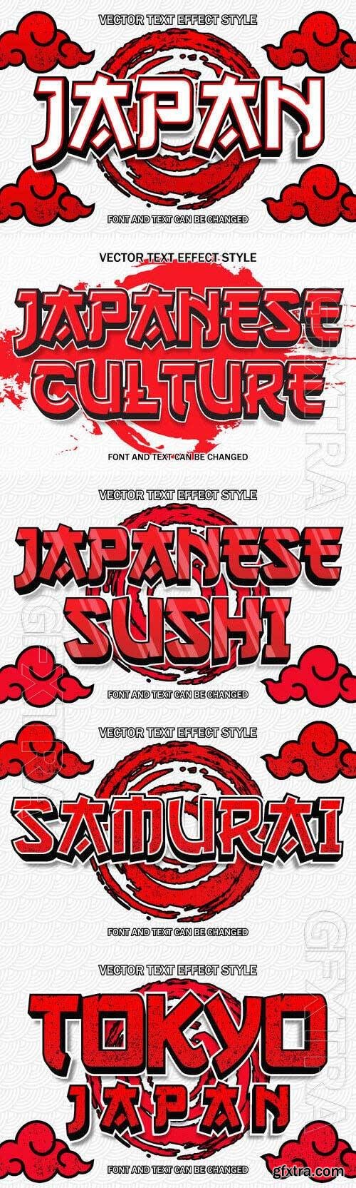 Vector 3d text editable, text effect font design set vol 78