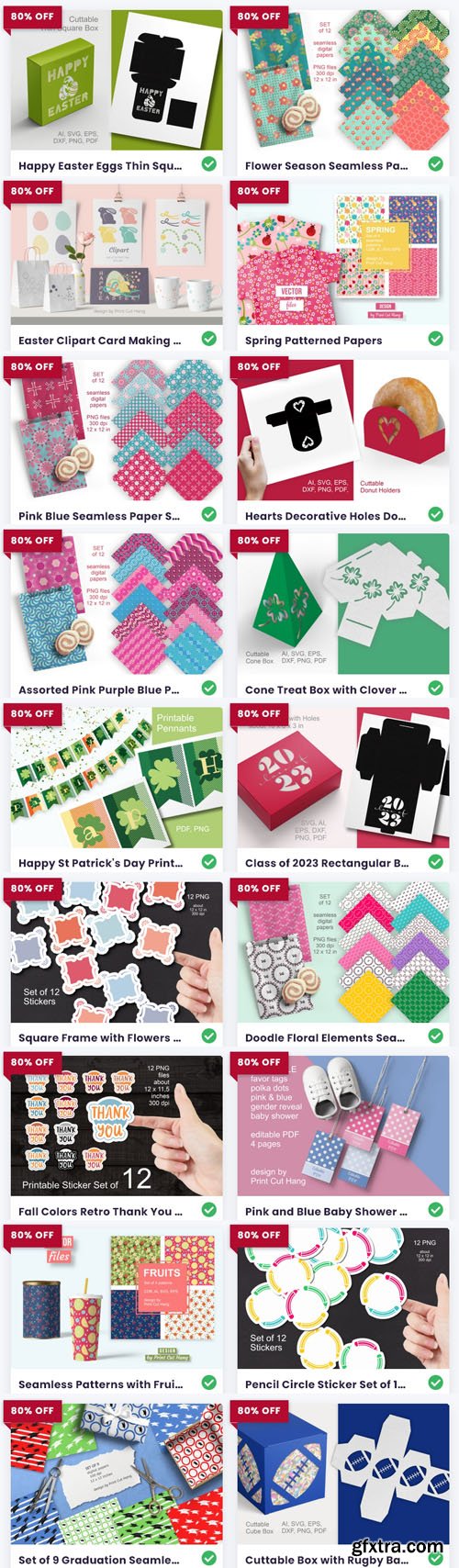 Springtime Crafts Bundle - 30 Premium Graphics Springtime Crafts Bundle - 30 Premium Graphics