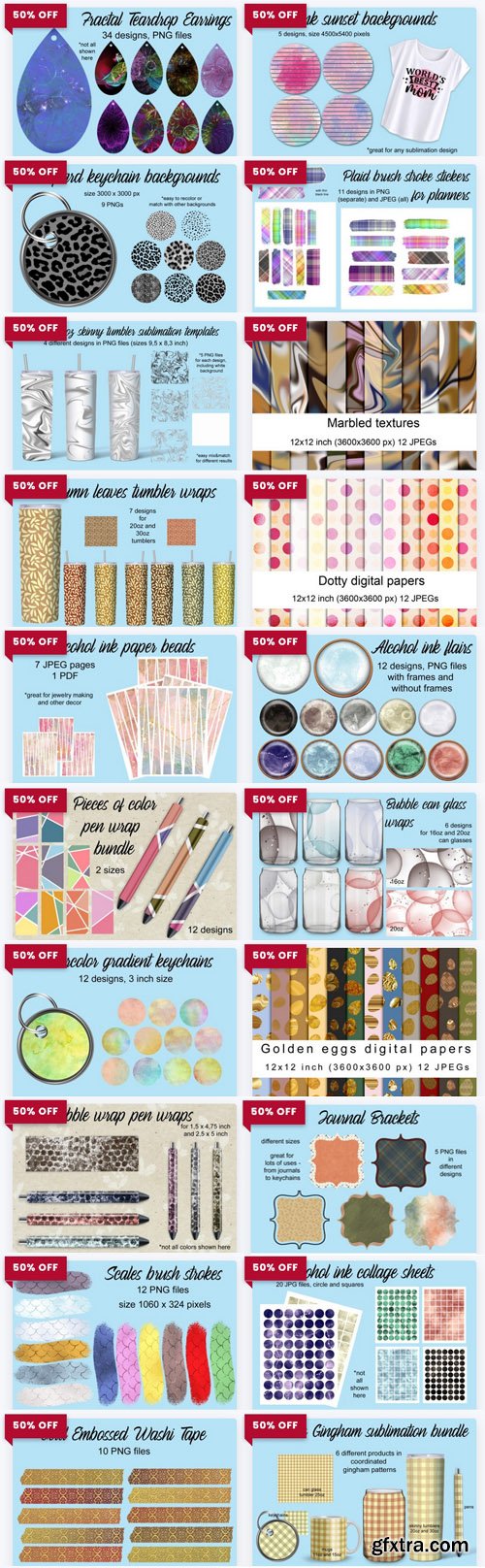 Big Crafter's Bundle - 45 Premium Graphics 62783253