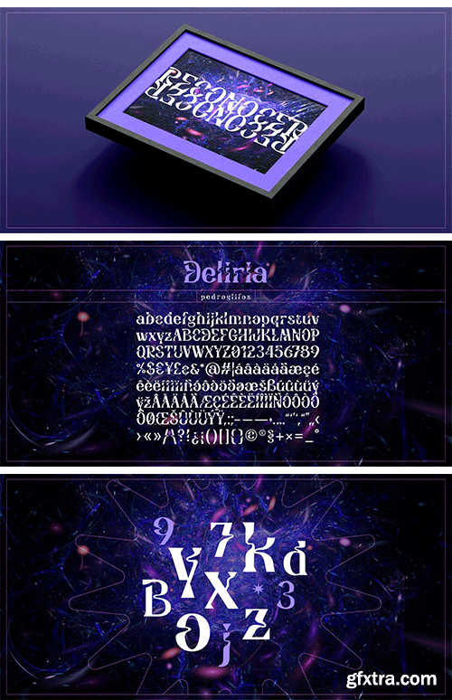 Deliria Font Deliria Font
