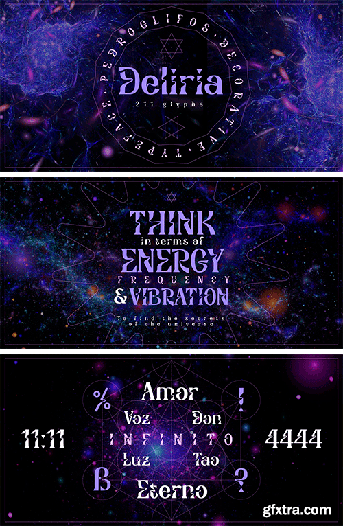 Deliria Font Deliria Font